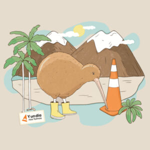 Kiwi Vibes Staple T shirt Design