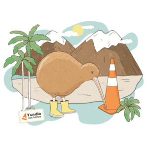 Kiwi Vibes Classic Tee Design