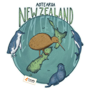 Kiwi Vibes Aotearoa Classic Tee Design