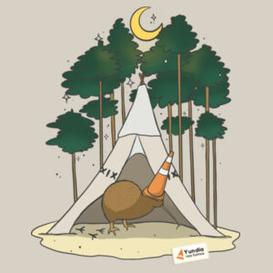 Kiwi Vibes Camping Supply Hood Design