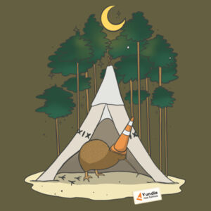 Kiwi Vibes Camping 300 Hoodie Design