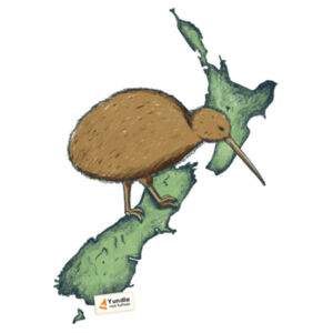 Kiwi Vibes Map Classic Tee Design