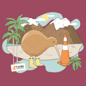 Kiwi Vibes Maple Tee Design