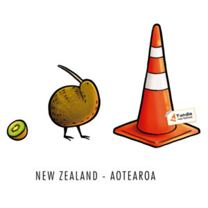 New Zealand Latin Power Classic Tee Design