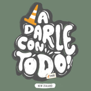 Con Todo Latin Power Crop Tee Design