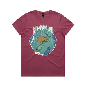 Kiwi Vibes Aotearoa Maple Tee Thumbnail