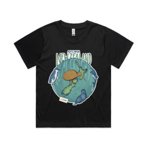 Kiwi Vibes Aotearoa Martina Tee Thumbnail