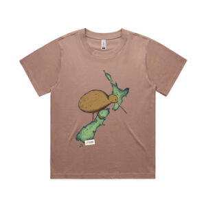 Kiwi Vibes Map Martina Tee Thumbnail